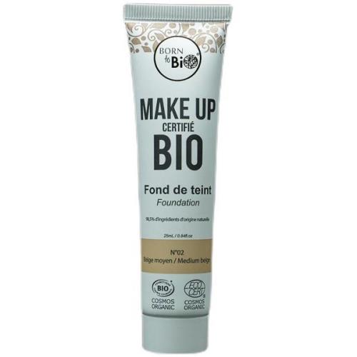 Born to Bio Organic Foundation N°2 Medium Beige