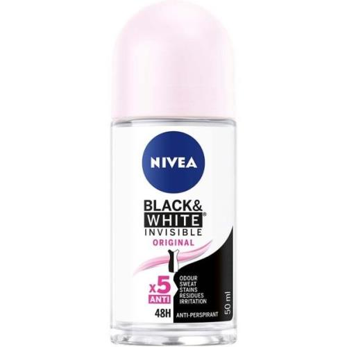 NIVEA Deo Roll-On Black&White Clear Female 50 ml