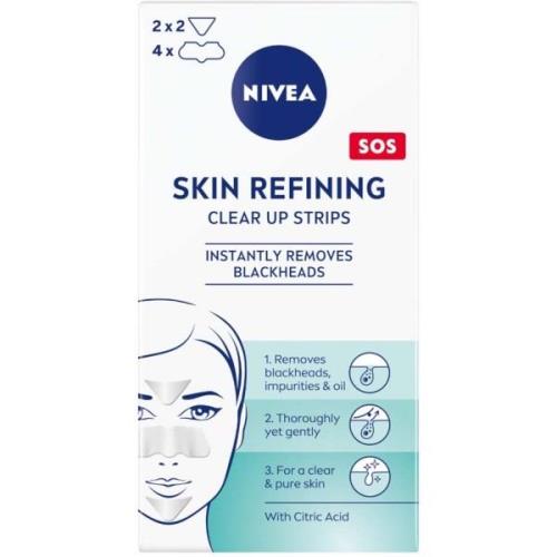 NIVEA Cleansing Porplåster Skin Refining Clear-up Strips 6 st
