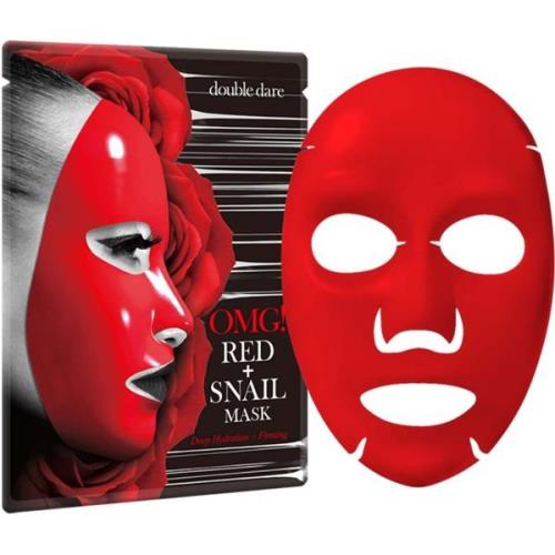 OMG! Double Dare Red + Snail Mask 1 pcs