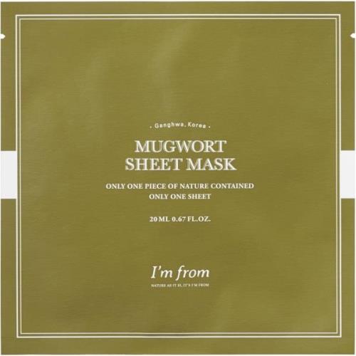 I'm From Mugwort Sheet Mask 1 St.