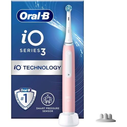 Oral B iO 3S Pink Electric Toothbrush Designed By Braun