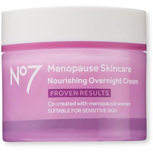 No7 Menopause Nourishing Overnight Cream 50 ml