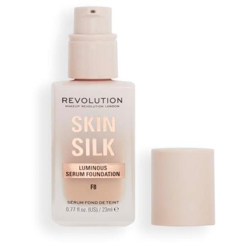 Makeup Revolution Skin Silk Serum Foundation F8