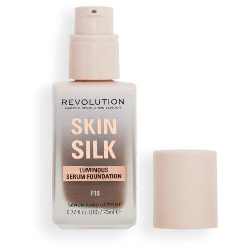 Makeup Revolution Skin Silk Serum Foundation F15