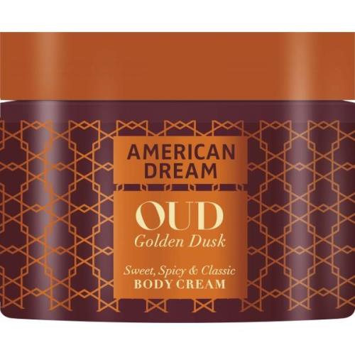 American Dream Oud Scented Body Cream - Golden Dusk  500 ml