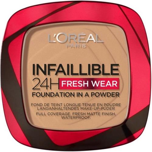 Loreal Paris Infaillible 24h Fresh Wear Powder Foundation  Amber