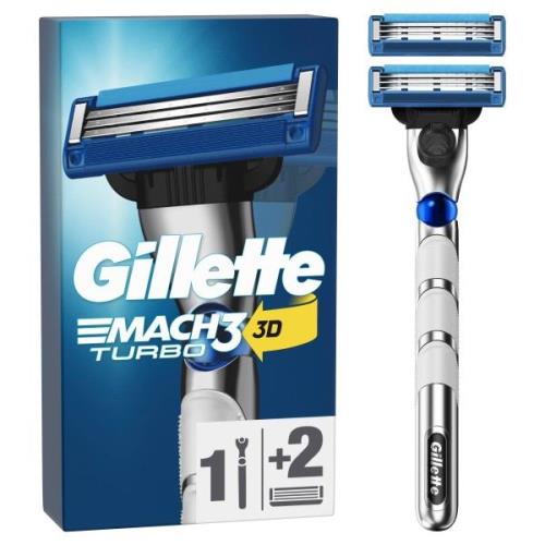 Gillette Mach3 Turbo Razor For Men 1 Gillette Razor