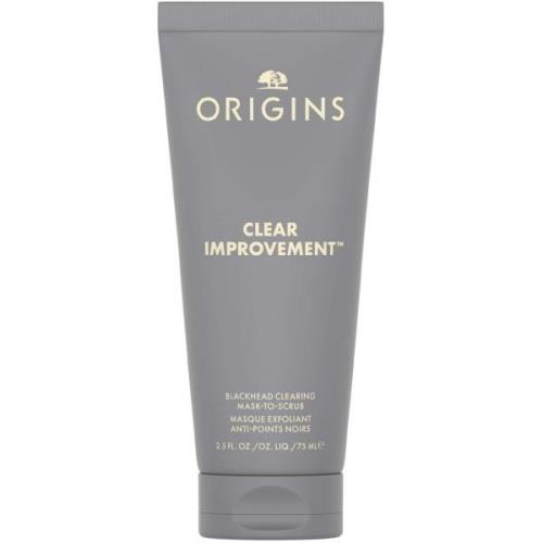 Origins Clear Improvement Blackhead Clearing Mask-To-Scrub 75 ml