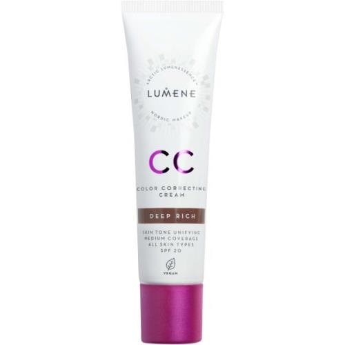 Lumene CC Color Correcting Cream SPF20 Deep Rich