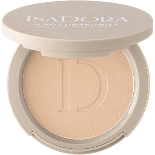 IsaDora The No Compromise Matte Longwear Powder 65 Neutral Beige