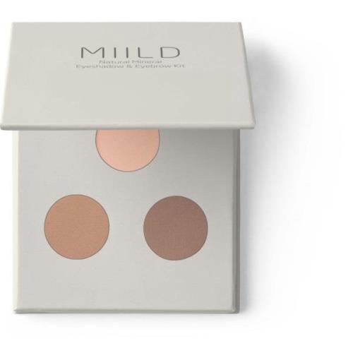 Miild Natural Mineral Eyeshadow & Eyebrow Kit  4 ml