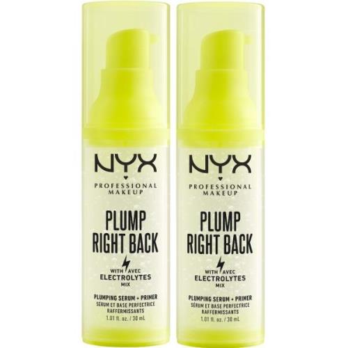 NYX PROFESSIONAL MAKEUP Plump Right Back Primer + Serum Duo 2x30