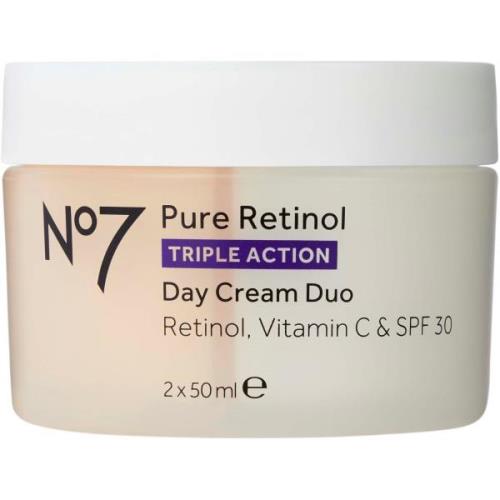 No7 Pure Retinol Day Cream Duo 100 ml