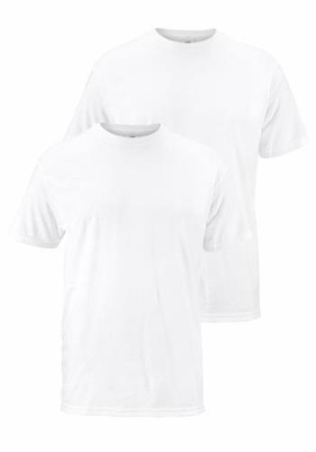 Fruit of the Loom T-shirt van puur katoen (set, 2-delig)