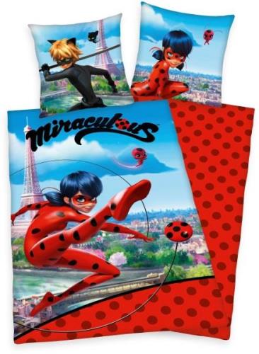 Kinderovertrekset Miraculous met een geweldig lieveheersbeestje en cat...