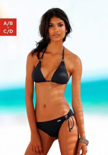 NU 20% KORTING: Lascana Triangel-bikinitop Italy met sierringen