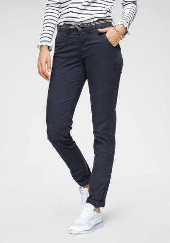 NU 20% KORTING: KangaROOS Chino in smal model, met koord te strikken (...