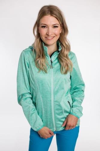 DEPROC Active Softshell-jack JOSEPHIN PEAK WOMEN met afneembare capuch...