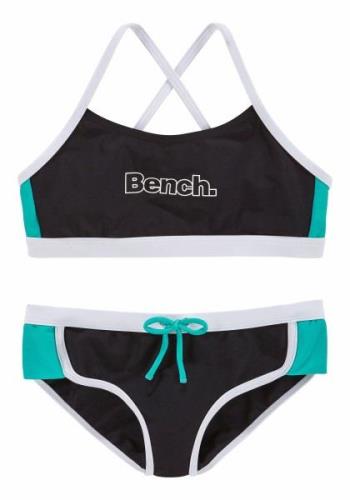 NU 20% KORTING: Bench. Bustierbikini met contrastdetails