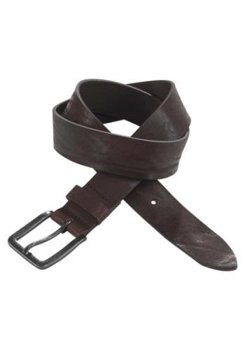 Jack & Jones Leren riem Vintage-look, generfd oppervlak