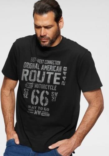 Man's World T-shirt Grote print