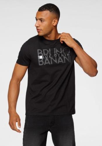 NU 20% KORTING: Bruno Banani T-shirt met glanzende print