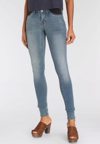NU 20% KORTING: Arizona Skinny fit jeans Ultra Stretch Low Waist met s...