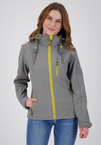 DEPROC Active Softshell-jack PEAK CREEK WOMEN met afneembare capuchon