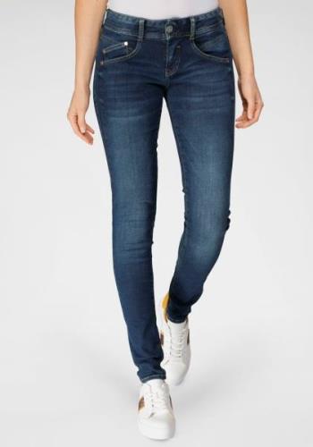 NU 20% KORTING: Herrlicher Slim fit jeans GILA SLIM REUSED DENIM Aanho...