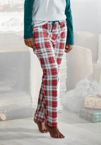 Lascana Pyjamabroek met geruit patroon