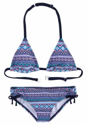 s.Oliver RED LABEL Beachwear Triangelbikini met grafische print