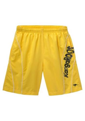 NU 25% KORTING: KangaROOS Zwemshort met kangaroos opschrift