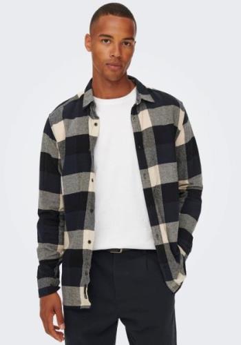 ONLY & SONS Geruit overhemd GUDMUND LIFE LS 3T CHECK SHIRT