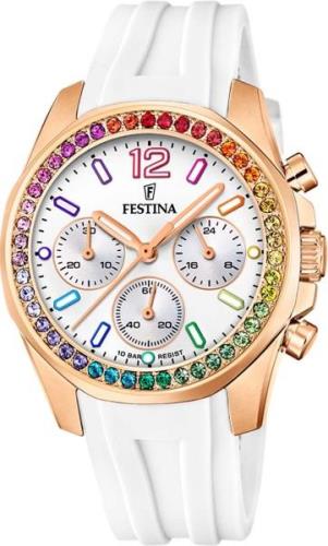 NU 20% KORTING: Festina Chronograaf Boyfriend, F20611/2