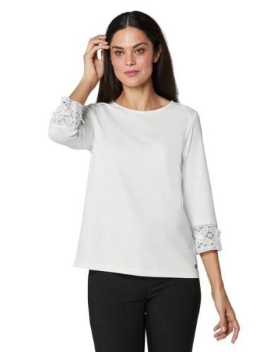 CREATION L PREMIUM Shirt met 3/4-mouwen Modal-katoenen shirt (1-delig)