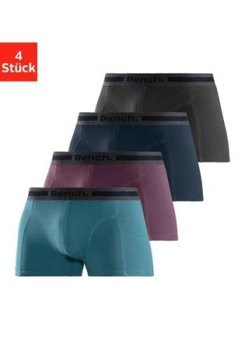 NU 20% KORTING: Bench. Boxershort met overlocknaden voor (set, 4 stuks...