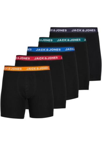 Jack & Jones Boxershort JJ JACSOLID BOXER BRIEFS 5 P (set, 5 stuks)