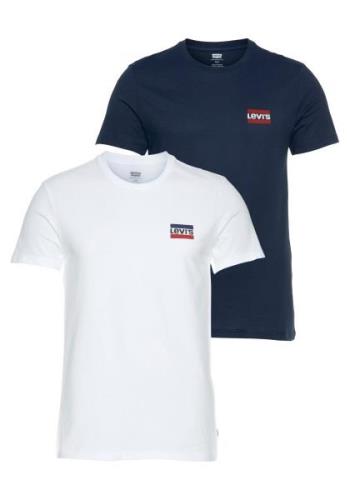 Levi's® T-shirt LE 2PK CREWNECK GRAPHIC (2-delig)