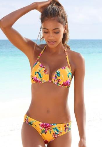 NU 20% KORTING: Sunseeker Push-upbikinitop Modern met bloemenprint