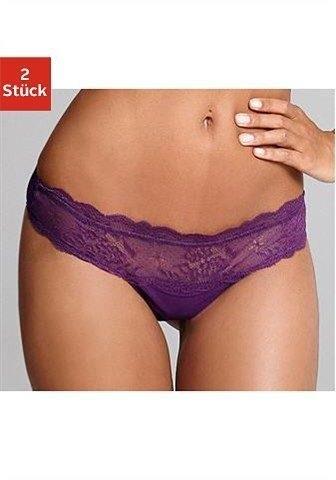 NU 20% KORTING: Vivance String in aantrekkelijke set van 2 met kant (2...