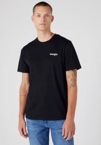 Wrangler T-shirt Sign Off (2-delig, Set van 2)