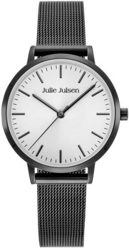 Julie Julsen Kwartshorloge Julie Julsen Basic Line Black , JJW1027BLKM...