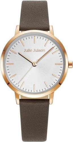 Julie Julsen Kwartshorloge Julie Julsen Basic Line Rosé Mocca, JJW1027...