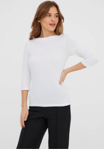 Vero Moda Shirt met 3/4 mouwen VMPANDA MODAL 3/4 TOP JRS NOOS