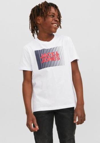 NU 20% KORTING: Jack & Jones Junior Shirt met korte mouwen JJECORP LOG...