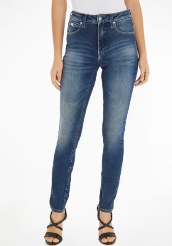 NU 25% KORTING: Calvin Klein Skinny fit jeans High rise skinny in 5-po...