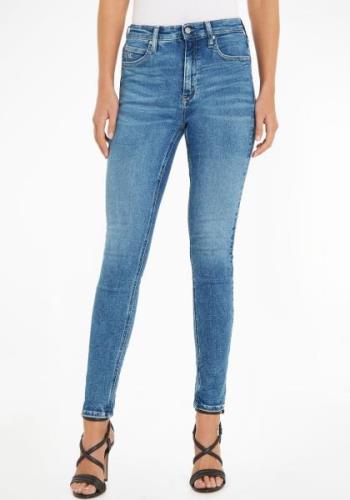NU 25% KORTING: Calvin Klein Skinny fit jeans High rise skinny in 5-po...