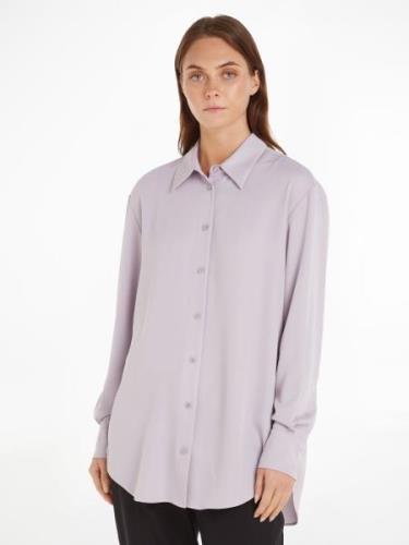 NU 20% KORTING: Calvin Klein Klassieke blouse RECYCLED CDC RELAXED SHI...