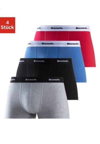 NU 20% KORTING: Bench. Boxershort in hipstermodel met contrastkleurige...